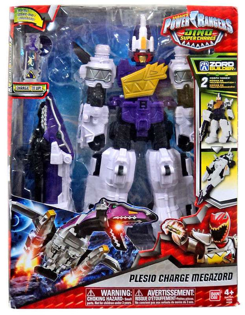 Power Rangers Dino Super Charge Plesio Charge Megazord Action Figure