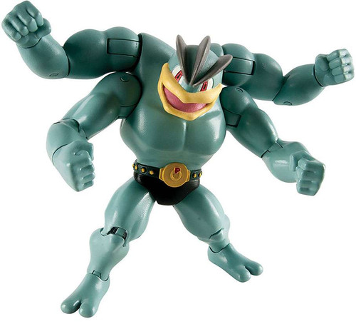 Pokemon Machamp 5 Action Figure TOMY - ToyWiz