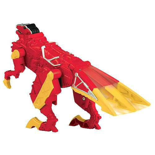 Power Rangers Dino Super Charge Zord Builder Red Raptor Zord Action ...