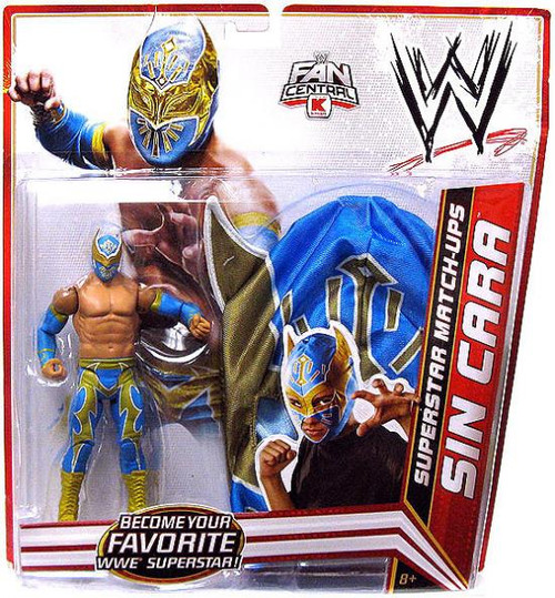 WWE Wrestling Superstar MatchUps Sin Cara Exclusive Action Figure