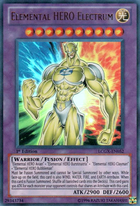 elemental hero electrum anume