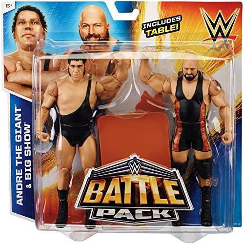 WWE Wrestling Series 33 Andre the Giant Big Show 6 Action Figure 2-Pack ...