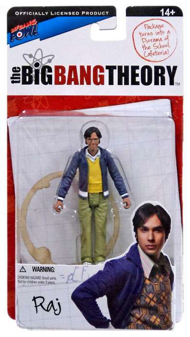 The Big Bang Theory Series One Raj 3.75 Action Figure Bif Bang Pow - ToyWiz