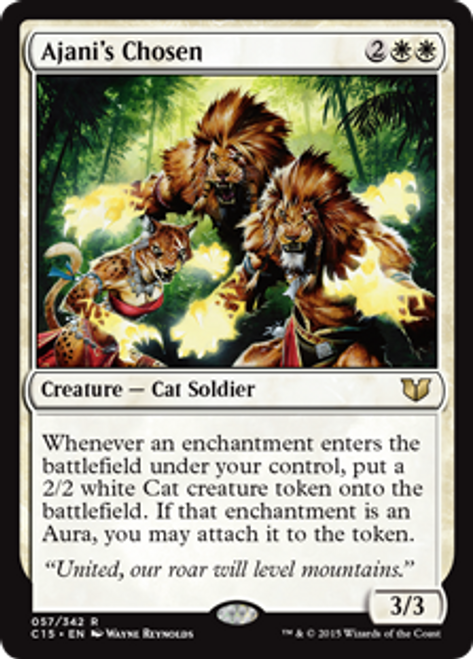 Magic The Gathering Commander 2015 Single Card Rare Ajanis 