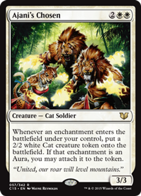 Magic The Gathering Commander 2015 Single Card Rare Ajanis Magic The Gathering Commander 2015 Single Card Rare Ajanis