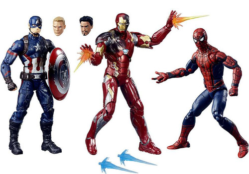 Marvel Captain America Civil War Marvel Legends Spider-Man 