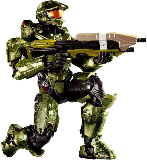 Halo Alpha Crawler Series Master Chief 6 Action Figure Mattel - ToyWiz