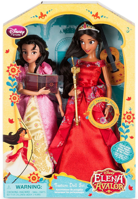 Disney Elena Of Avalor Elena Isabel Singing Exclusive 11 Doll 2 Pack Toywiz 