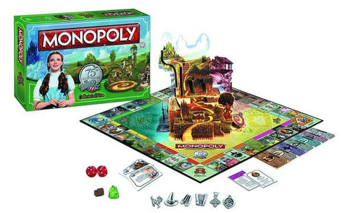 The Wizard of Oz The Wizard of Oz Monopoly Board Game 75th 