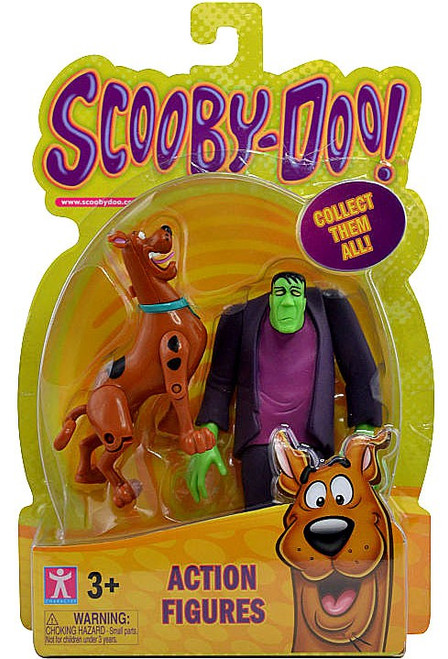 Scooby Doo Frightface Scooby Frankensteins Monster Action Figure 2-Pack ...