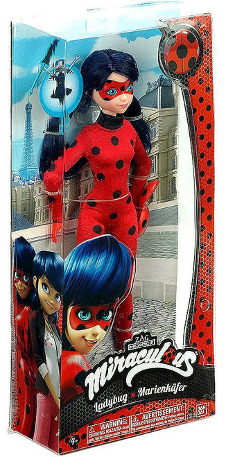 Zag Heroez Miraculous Tales of Ladybug Cat Noir Ladybug 10 Doll Bandai ...