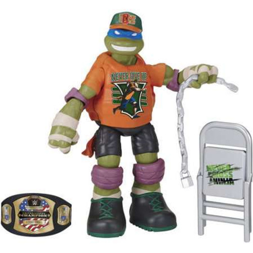 Teenage Mutant Ninja Turtles Nickelodeon WWE Superstars Leonardo as