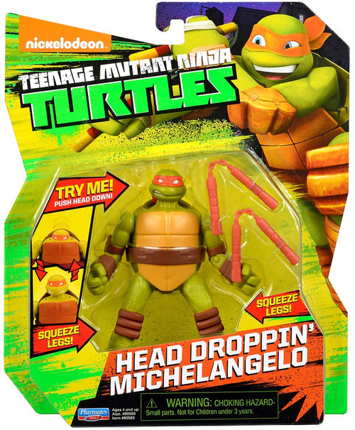 Teenage Mutant Ninja Turtles Nickelodeon Head Droppin Michelangelo 5 ... - TmntheaDDropmich  25467.1484591413