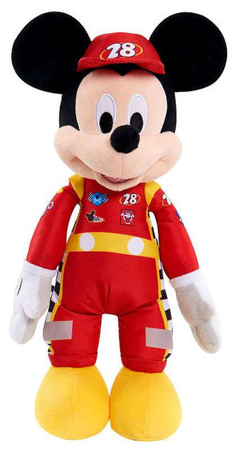Mickey And The Roadster Racers Plush Toy - Talking, Dancing Mickey Mouse In Car