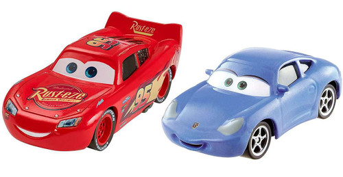 Disney Cars Cars 3 Lightning Mcqueen Sally Diecast 2 Pack