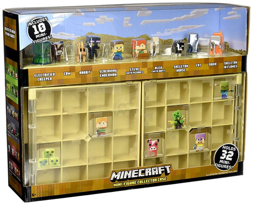 Minecraft Minecraft Mini Figure Collector Case Desert 