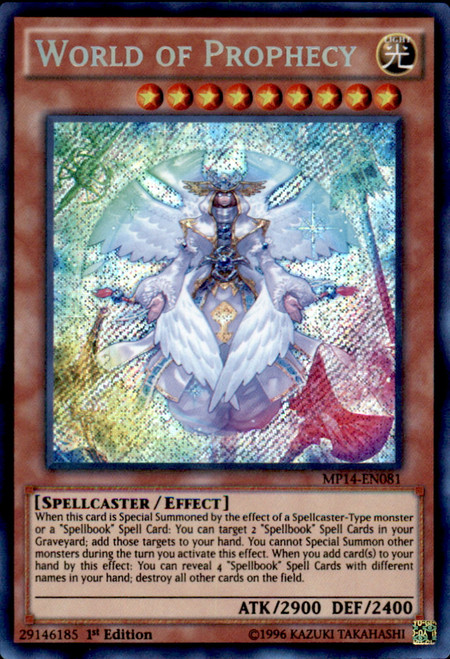 Yu-Gi-Oh! Carta Mistake (MP14-EN177) - Mega Pack 2014 - 1st Edition - Secret Rare