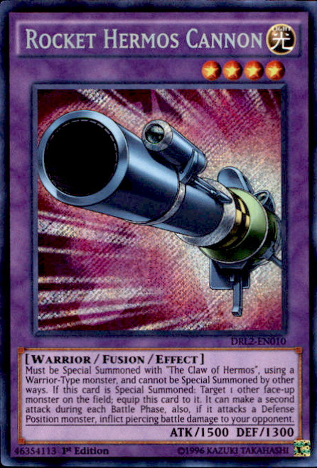 YuGiOh Dragons of Legend 2 Single Card Secret Rare Rocket 