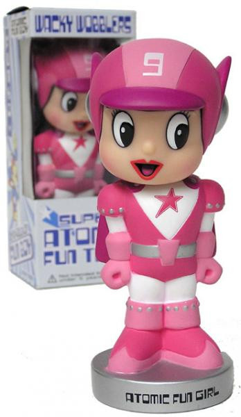 Funko Super Atomic Fun Team Wacky Wobbler Atomic Fun Girl 