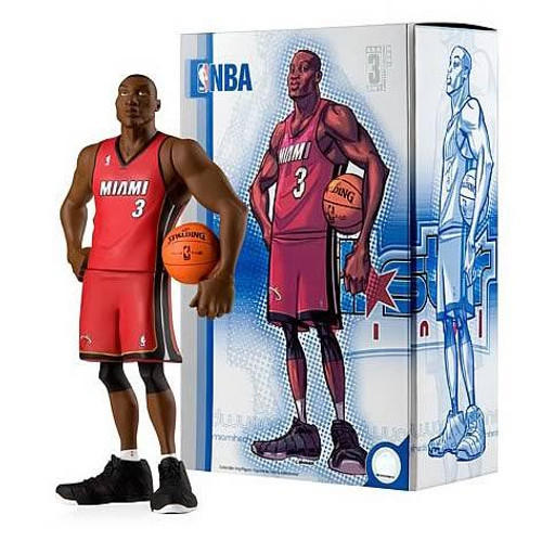 NBA Miami Heat All Star Vinyl Dwyane Wade Vinyl Figure Red ...