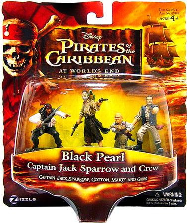 Pirates of the Caribbean At Worlds End Captain Jack Sparrow and Crew 3.