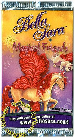 Booster De Cartes Bella Sara - Collection Chevaux Magiques - 5 Cartes - À Partir De 5 Ans - 9