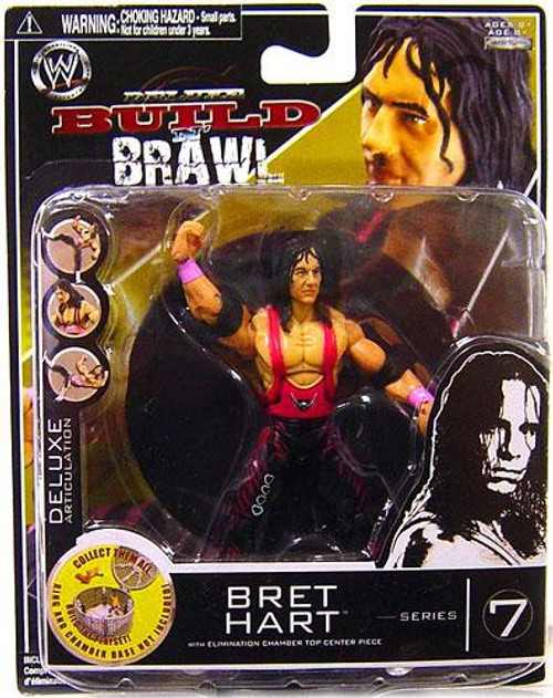 Wwe Wrestling Build N Brawl Series 7 Bret Hart 4 Action