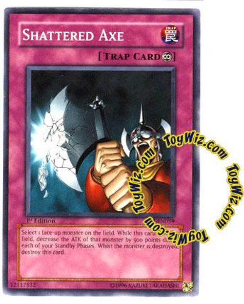 YuGiOh GX Enemy of Justice Single Card Common Shattered Axe EOJ EN059 YuGiOh GX Enemy of Justice Single Card Common Shattered Axe EOJ EN059