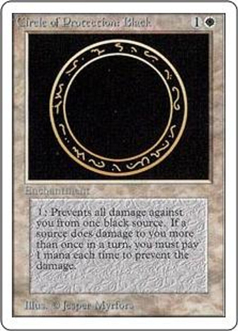 Magic The Gathering Unlimited Single Card Common Circle of 