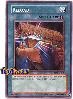 YuGiOh GX Structure Deck Dragons Roar Single Card Reload SD1-EN019 - ToyWiz