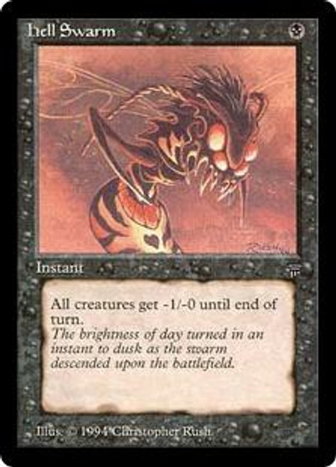 Magic The Gathering Legends Single Card Common Hell Swarm 