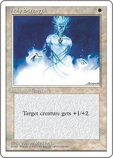 Magic The Gathering 4th Edition Single Card Common Holy 