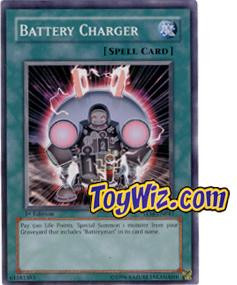 YuGiOh The Lost Millennium Single Card Common Battery Charger TLMEN041