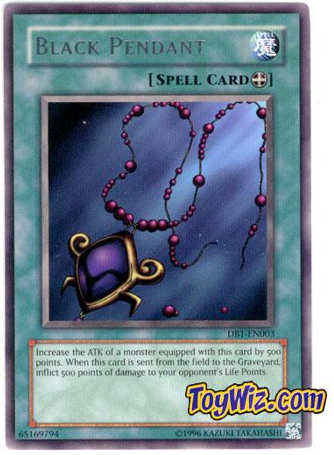 YuGiOh Dark Beginning 1 Single Card Rare Black Pendant DB1-EN003 - ToyWiz