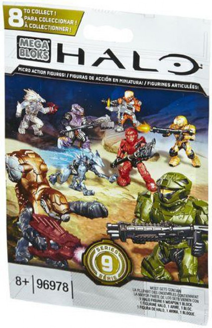 Mega Bloks Halo Halo Series 9 Minifigure Mystery Pack 96978-9 - ToyWiz