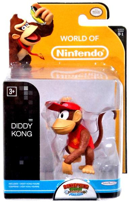 World of Nintendo Donkey Kong Country Tropical Freeze Diddy Kong 2.5 ... - WorlD Of NintenDo Donkey Kong Country Tropical Freeze 2 5 Inch Figure DiDDy Kong New 22  63069.1461321587