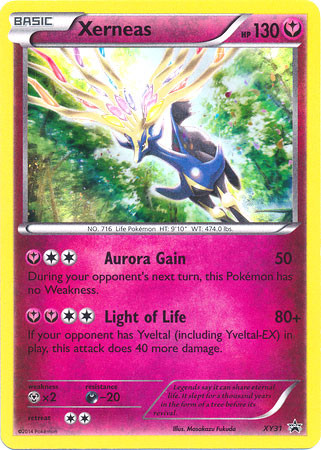 Pokemon X Y Promo Single Card Rare Holo Xerneas XY31 - ToyWiz Xerneas