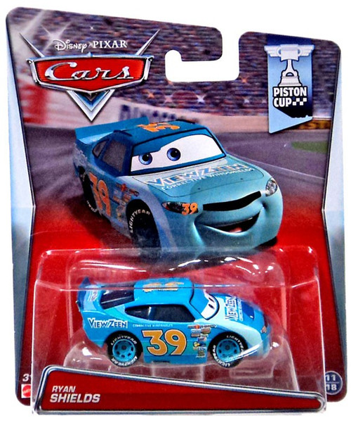 Disney Cars Piston Cup Ryan Shields 155 Diecast Car 1118 Mattel Toys ...