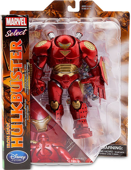 - hulkbuster select - iron action 8'' man marvel figure Iron Hulkbuster Avengers Marvel Disney Select Marvel Man