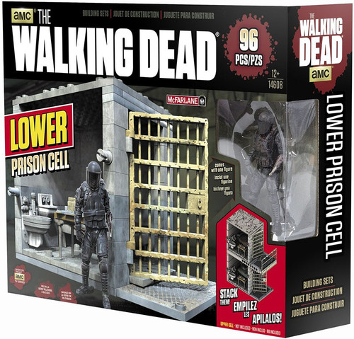 mcfarlane walking dead building sets