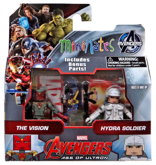 Marvel Avengers Age of Ultron Minimates Series 63 The Vision Hydra ...