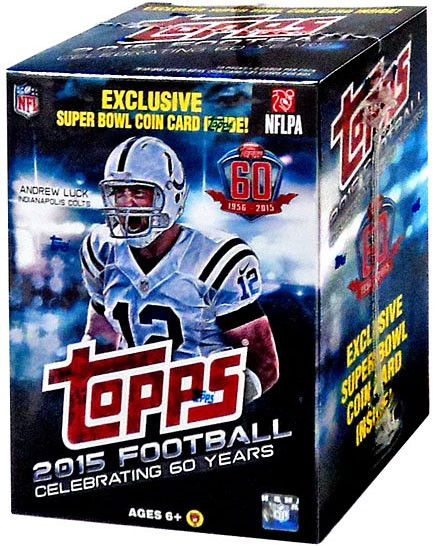 NFL 2015 Topps Football Cards 2015 Football Cards Trading Card Blaster Box ToyWiz NFL 2015 Topps Football Cards 2015 Football Cards Trading Card Blaster Box ToyWiz