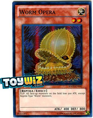 Yu-Gi-Oh! Worm Queen (HA02-EN054) - Hidden Arsenal 2 Secret Rare 1st Edition Trading Card