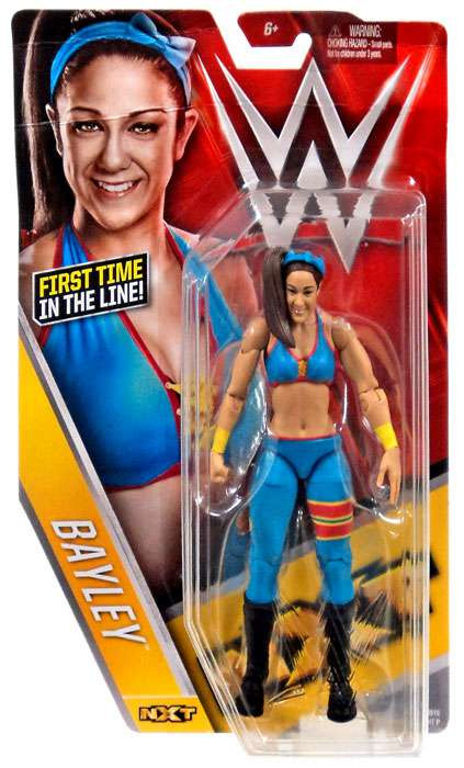 WWE Wrestling Series 58 Bayley 6 Action Figure Mattel Toys - ToyWiz