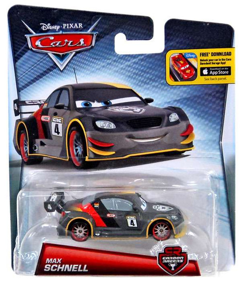 Disney Cars Carbon Racers Max Schnell 155 Diecast Car Mattel Toys - ToyWiz