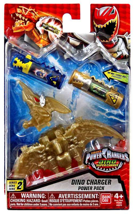 Power Rangers Dino Super Charge Series 2 Gold Dino Charger Pack 43279 ...