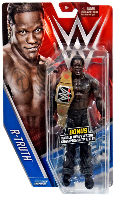 WWE Wrestling Series 59 R-Truth 6 Action Figure World Heavyweight