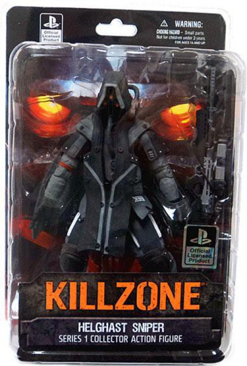 to how package ups hold at 1 Series Figure DC Helghast Direct Sniper Killzone Action