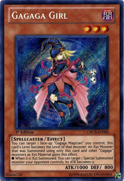 yugioh 5ds order of chaos single card secret rare gagaga delivery receipt