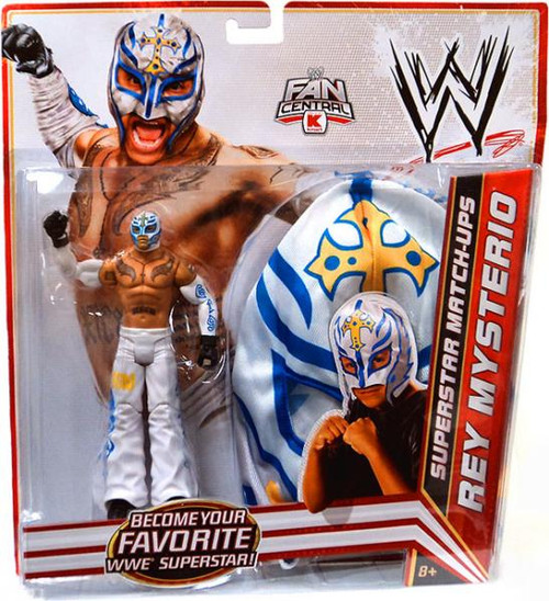 WWE Wrestling Superstar Match-Ups Rey Mysterio Exclusive Action Figure ...